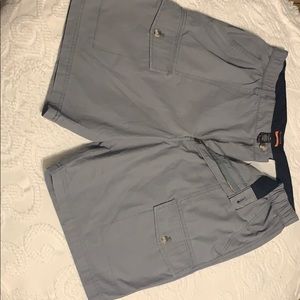 Grey Cargo Shorts